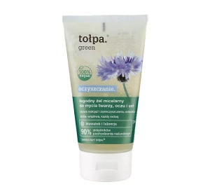 Tołpa Green – Sanftes Mizellen-Reinigungsgel für Gesicht und Augen 150 ml