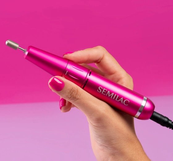 Semilac Mini Pen Kompakte Nagelfräse 12W Rosa