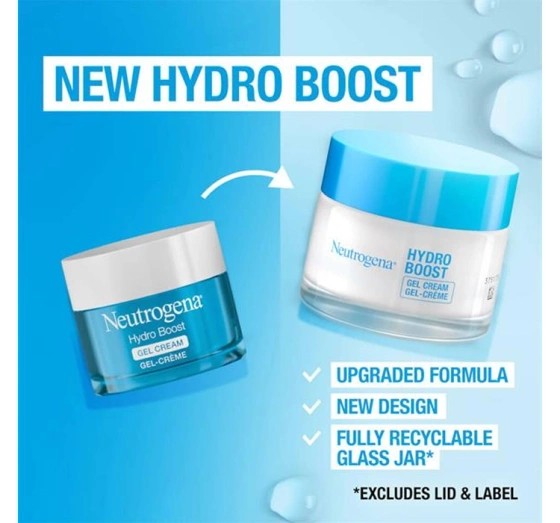 NEUTROGENA HYDRO BOOST FEUCHTIGKEITSSPENDENDE GEL-CREME FÜR TROCKENE HAUT 50ML
