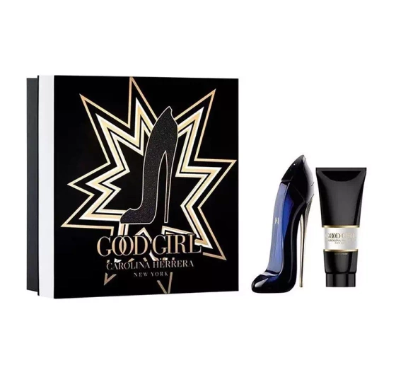 Kliknij na zdjęcie, aby je powiększyć CAROLINA HERRERA GOOD GIRL EDP SPRAY 80ML + LOTION 100ML SET
