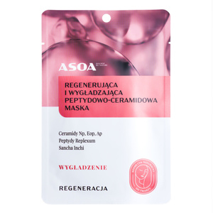 Asoa regenerierende und glättende Tuchmaske 30 g