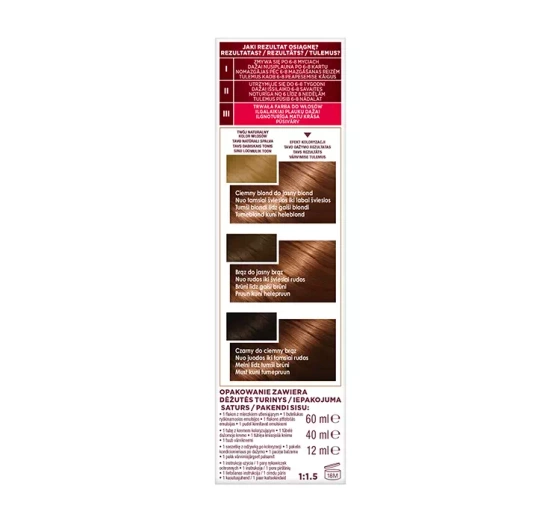 Garnier Color Sensation Dauerhaarfarbe 6.35 Hellbraun