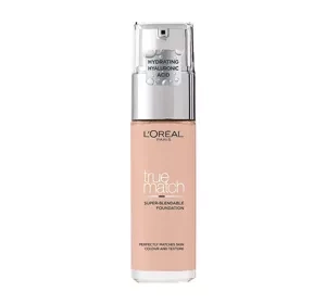 LOREAL TRUE MATCH SUPER-BLENDABLE FOUNDATION C2 R2 ROSE VANILLA 30ML