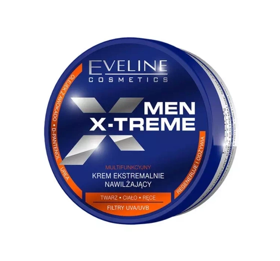 Kliknij na zdjęcie, aby je powiększyć EVELINE MEN X-TREME MULTIFUNKTIONELLE FEUCHTIGKEITSCREME 200 ML