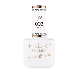 NAILAC TOP UV TOPCOAT #003 NO WIPE 7ML