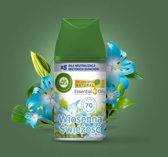 Air Wick Freshmatic Automatischer Lufterfrischer Nachfüller Frische des Frühlings 250 ml