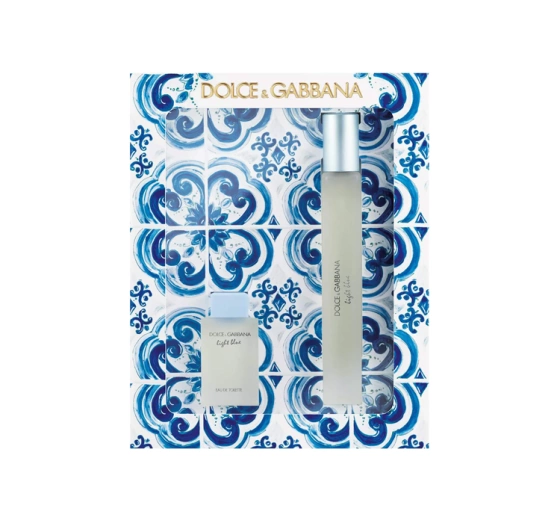 Kliknij na zdjęcie, aby je powiększyć Dolce & Gabbana Light Blue Eau de Toilette Spray 10ml + 4,5ml