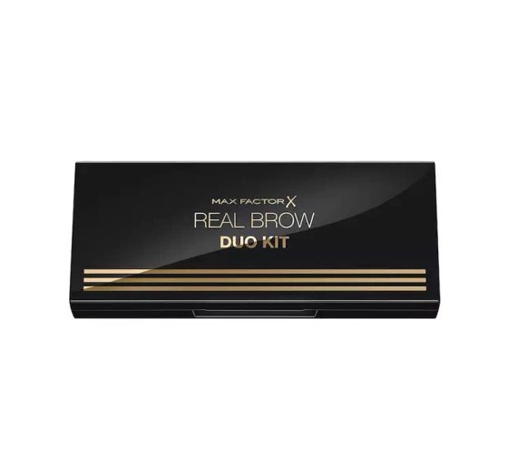 Kliknij na zdjęcie, aby je powiększyć MAX FACTOR REAL BROW DUO KIT AUGENBRAUENPALETTE 001 FAIR 3,3G