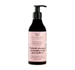 MAWAWO PREBIOTIC PRÄBIOTISCHES SHAMPOO FÜR EMPFINDLICHE KOPFHAUT AB DEM ERSTEN LEBENSTAG  250ML