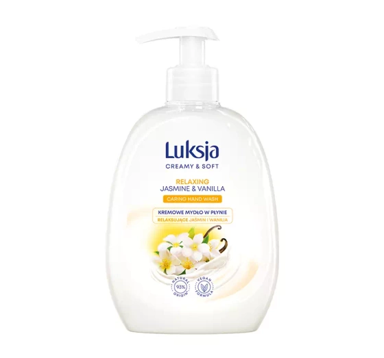 LUKSJA CREAMY & SOFT FLÜSSIGSEIFE JASMIN VANILLE  500ML