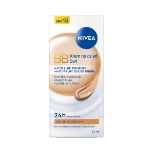 NIVEA 24H Nawilżenia ​​BB Tagescreme 5in1 Natürlich 50ml