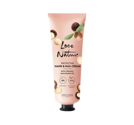 Oriflame Love Nature Schützende Hand- und Nagelcreme Macadamia 75ml