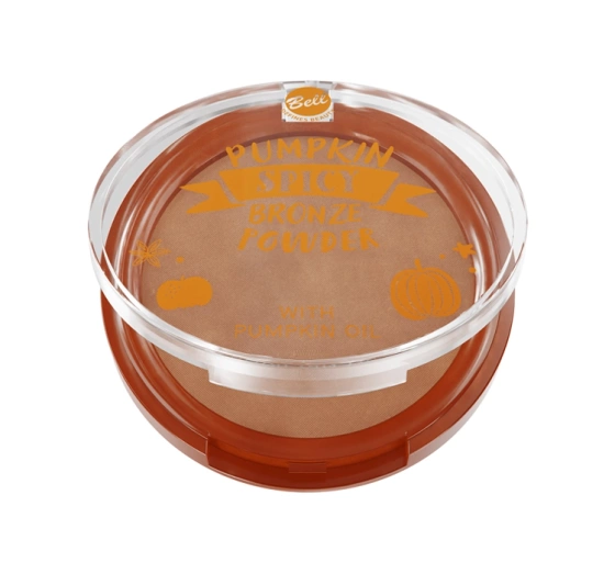 Kliknij na zdjęcie, aby je powiększyć Bell Pumpkin Spicy Bronze Powder Satiniertes Bräunungspuder mit Kürbiskern-Öl 01 Spicy Caramel 9,5 g