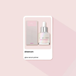 Poppy Head Sheerum Aufhellende Serum-Basis für Make-up 30 ml