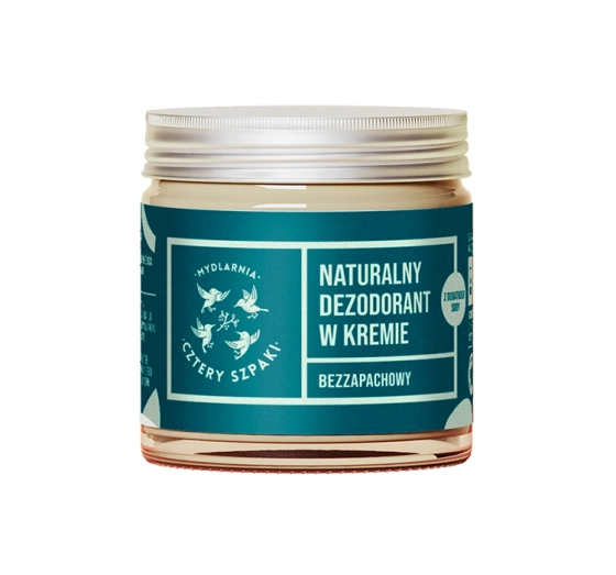 MYDLARNIA CZTERY SZPAKI CREME-DEODORANT DUFTFREI 60 ML 