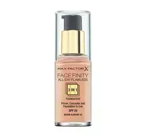 MAX FACTOR FACE FINITY ALL DAY FLAWLESS 3IN1 GRUNDIERUNG 45 WARM ALMOND 30 ML