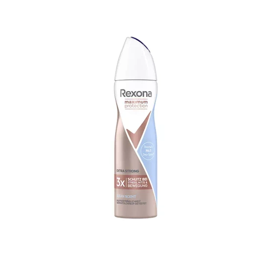 REXONA MAXIMUM PROTECTION EXTRA STRONG ANTITRANSPIRANT FÜR FRAUEN CLEAN SCENT 150ML