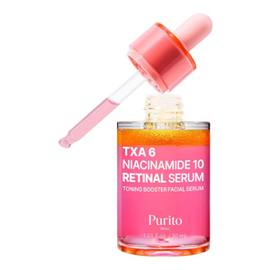 Purito TXA 6 Niacinamid 10 Retinal – regenerierendes Gesichtsserum mit Retinal, Niacinamid und Tranexamsäure, 30 ml