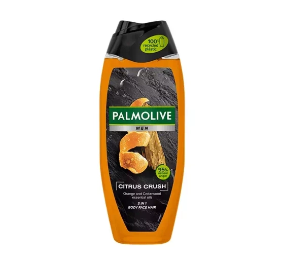 PALMOLIVE MEN CITRUS CRUSH 3IN1 DUSCHGEL FÜR KÖRPER GESICHT UND HAARE 500ML