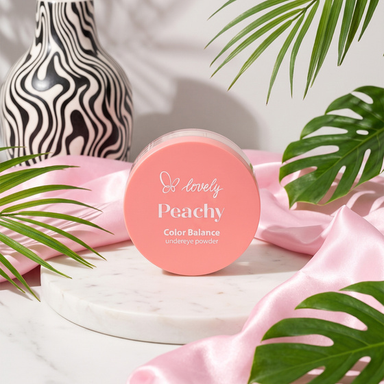 Lovely Peachy Color Balance loser Puder für die Augenpartie 3,5 g
