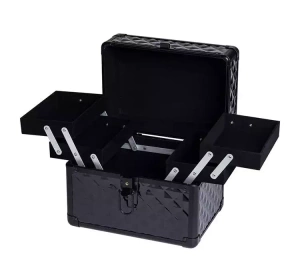 NEONAIL KOSMETIKKOFFER FÜR ZUBEHÖR SCHWARZ GRÖSSE S