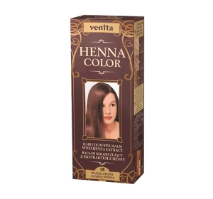 Venita Henna Color Farbpflege mit Henna-Extrakt 18 Schwarze Kirsche 75 ml