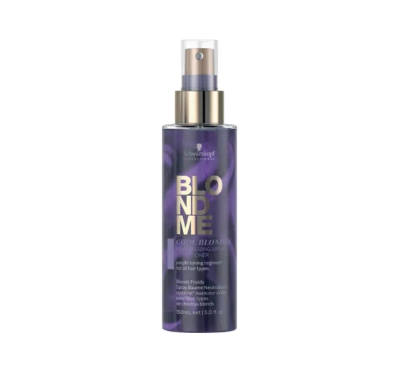 Kliknij na zdjęcie, aby je powiększyć SCHWARZKOPF BLONDME COOL BLONDES NEUTRALISIERENDER SPRAY-CONDITIONER FÜR BLONDES HAAR 150ML