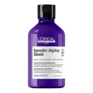 L'Oréal Professionnel Serie Expert Keratin Alpha Sleek Professionelles glättendes Shampoo 300 ml