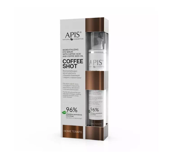 APIS PROFESSIONAL COFFEE SHOT BIOREVITALISIERENDES AUGENSERUM 10ML