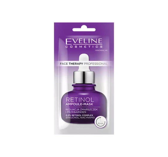 EVELINE FACE THERAPY PROFESSIONAL RETINOL MASECZKA REDUKUJĄCA ZMARSZCZKI I PRZEBARWIENIA 8ML