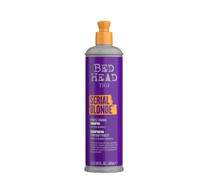 TIGI Bed Head Serial Blonde Professionelles Lila-Tonshampoo für blondes Haar 400 ml