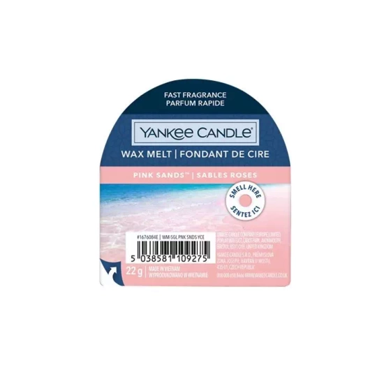Kliknij na zdjęcie, aby je powiększyć YANKEE CANDLE WAX MELT DUFTWACHS PINK SANDS 22G