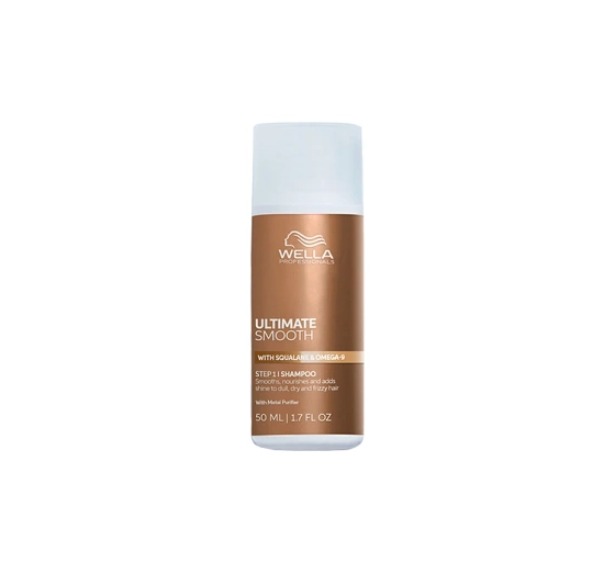 Wella Professionals Ultimate Smooth Nährendes Shampoo für trockene und frizzige Haare 50ml
