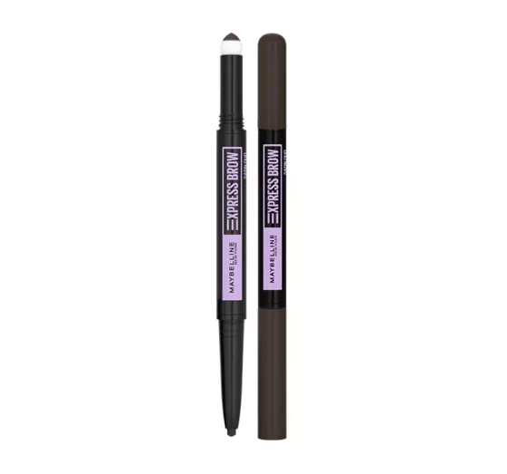 MAYBELLINE EXPRESS BROW SATIN DUO DOPPELSEITIGER AUGENBRAUENSTIFT BLACK BROWN
