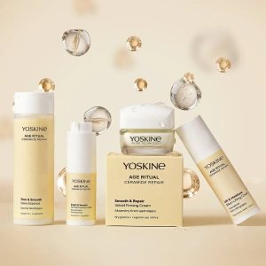 Yoskine Age Ritual Ceramide Repair Bright & Smooth Revitalisierende Augencreme 30 ml