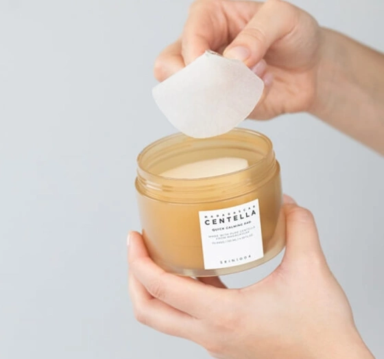 Skin1004 Madagascar Centella Erfrischende Pads mit Centella Asiatica 70 Stück