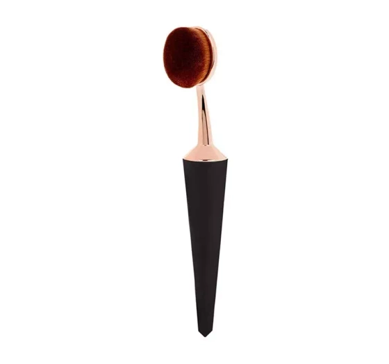 Kliknij na zdjęcie, aby je powiększyć ICONIC LONDON EVO OVAL MAKEUP PINSEL BLACK 003