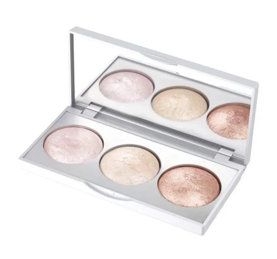 Kliknij na zdjęcie, aby je powiększyć GOLDEN ROSE STROBING HIGHLIGHTER PALETTE 8,4G