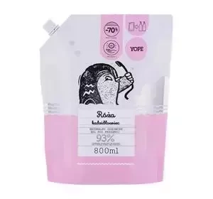 YOPE NATÜRLICHES DUSCHGEL ROSE UND BOSWELLIA REFILL 800ML