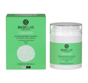 BasicLab Complementis normalisierende Gesichts-, Hals- und Dekolleté-Maske – Straffung und Reduktion 50 ml