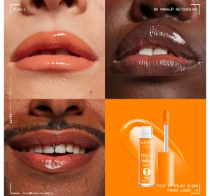 NYX Professional Makeup This Is Milky Lipgloss 14 Mango Lassi 4 ml