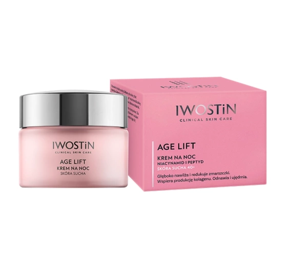 Kliknij na zdjęcie, aby je powiększyć Iwostin Age Lift Nachtcreme für trockene Haut 40+ 50 ml