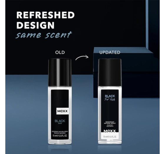 Mexx Black Man Deodorant Spray 75 ml