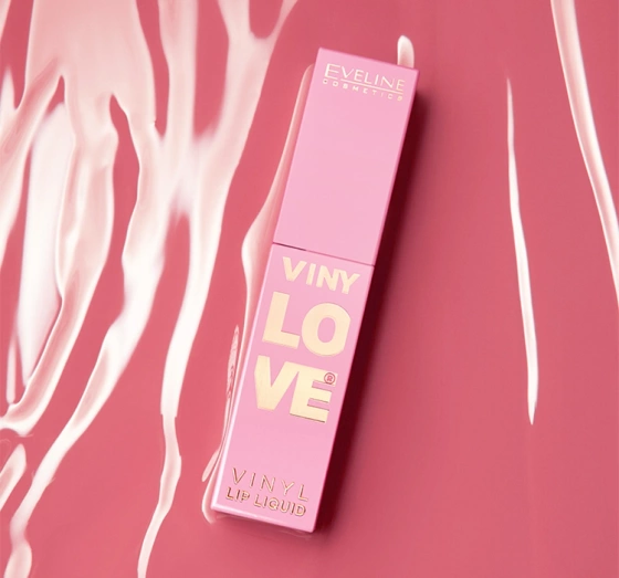 Kliknij na zdjęcie, aby je powiększyć Eveline Cosmetics Vinylove Langanhaltender Flüssiglippenstift mit Vinyl-Finish 01 Pinky 4 ml