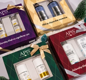 Apis Hydro Balance Geschenkset für die Gesichtspflege: Gesichtsreinigungsgel 300 ml + Feuchtigkeitscreme 100 ml 