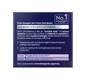 NIVEA Q10 ANTI FALTEN NACHTCREME LINDERUNG 50ML