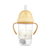 Canpol Babies Non-Spill Expert Cup – auslaufsicherer Trinkbecher mit Trinkschnabel und Messskala für Kinder ab dem 6. Lebensmonat, Mountains, Gelb, 270 ml