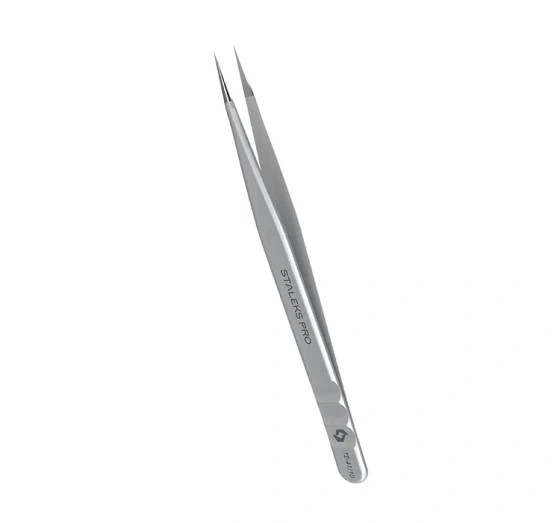 Staleks Pro Expert Lash Brow Professionelle Wimpernpinzette gerade TE-41/10