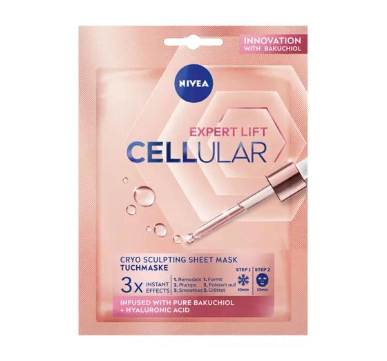 NIVEA Cellular Expert Lift kühlende und modellierende Tuchmaske 1 Stück