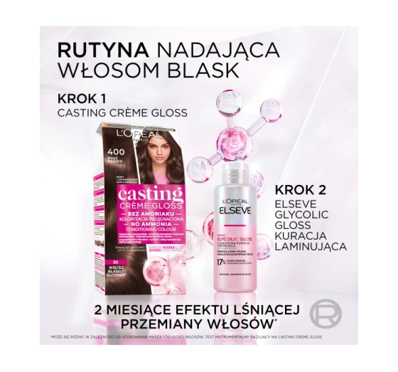 Kliknij na zdjęcie, aby je powiększyć LOREAL CASTING CREME GLOSS HAARFARBE 513 FROSTIGE TRÜFFELN